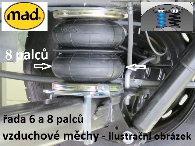 Vzduchové měchy   Mitsubishi L200 - od 2015 - MAD