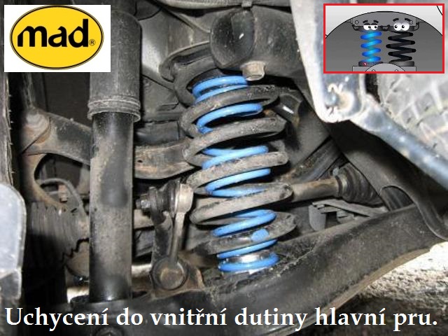 Zátěžové pružiny  Škoda CitiGo - zadní náprava