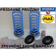 Zátěžové pružiny  Toyota Hi-Lux 4WD - zadní náprava