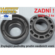 Zvyšující a zvyšovací podložky Škoda Octavia I Sedan - zadní náprava +20mm