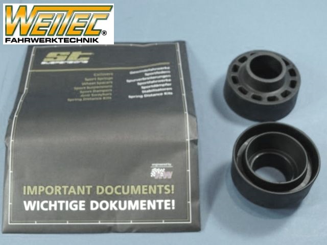 Zvyšující a zvyšovací podložky VW Beatle - zadní náprava +20mm - 1998 až 2011