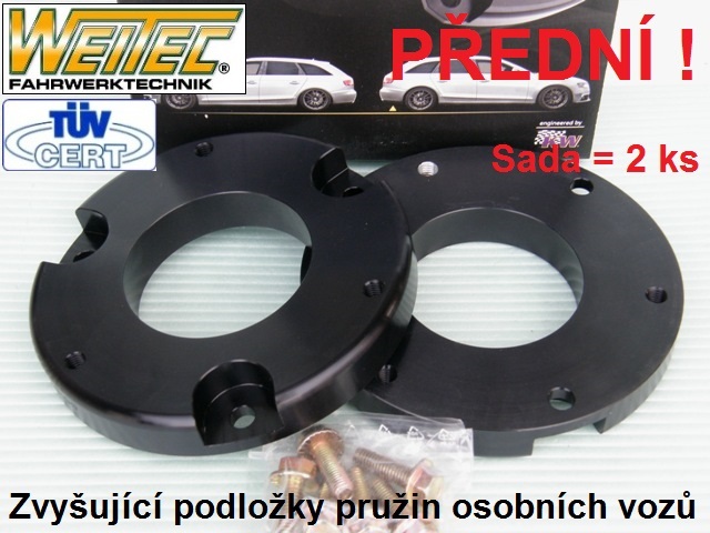 Zvyšující a zvyšovací podložky VW Golf V Plus - přední náprava +20mm