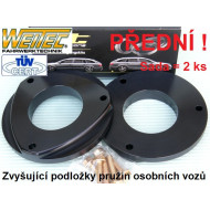 Zvyšující a zvyšovací podložky VW Tiguan - přední náprava +20mm