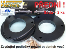 Zvyšující a zvyšovací podložky VW Tiguan - přední náprava +20mm