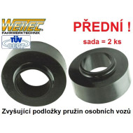Zvyšující a zvyšovací podložky Škoda Fabia Combi II - přední náprava +20mm