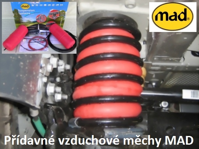 Vzduchové měchy   VW Golf Sportsvan - zadní náprava