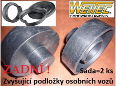 Zvyšující a zvyšovací podložky Volvo S 70 - zadní náprava +20mm