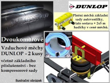 Vzduchové měchy   Nissan Navara D21, D22 - 4x4 (4WD) - Dunlop