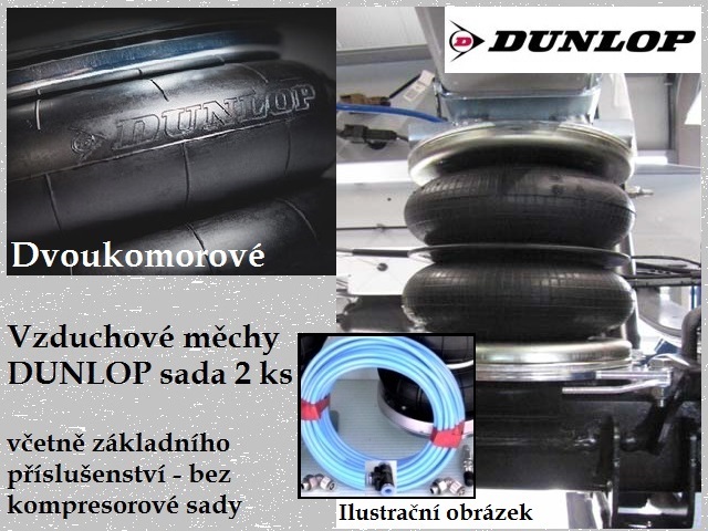Vzduchové měchy   Nissan Navara D21, D22 - 4x4 (4WD) - Dunlop