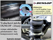 Vzduchové měchy VW LT 28 až 35 - 2 a 3 tuny - Dunlop