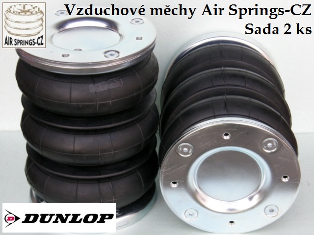 Sada náhradních měchů Dunlop / CZ - 170 mm (3 komory)