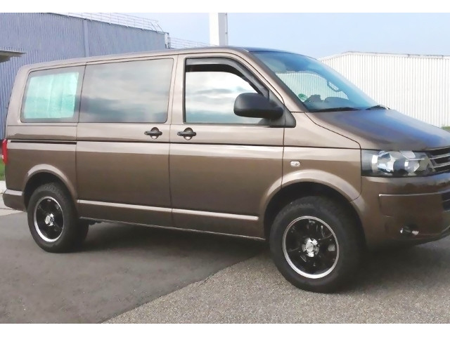 Zátěžové pružiny Cross Country VW Transportér T5, T6, skříň i valník - zesílené - přední i zadní náprava