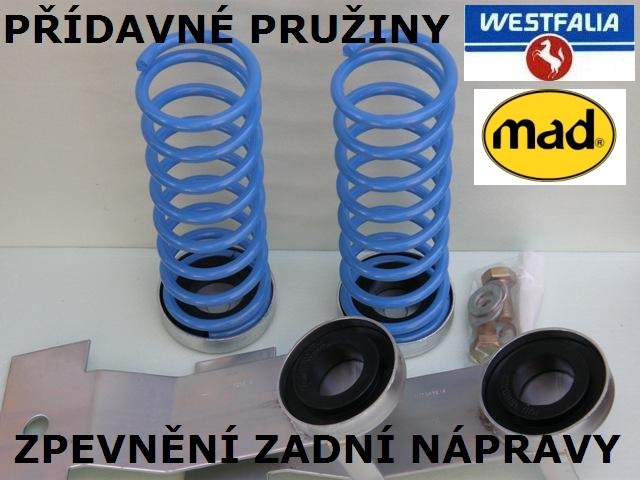 Zátěžové pružiny  Toyota Hi-Lux 4WD - zadní náprava - NEW