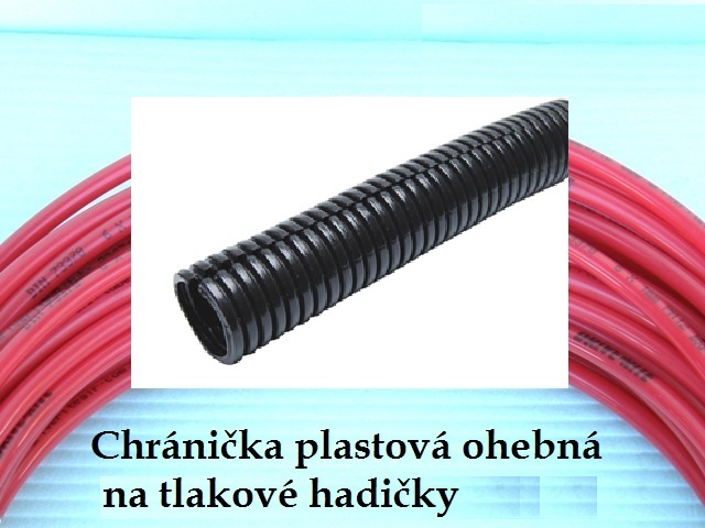 Chránička PU 10 mm - ohebná - značková