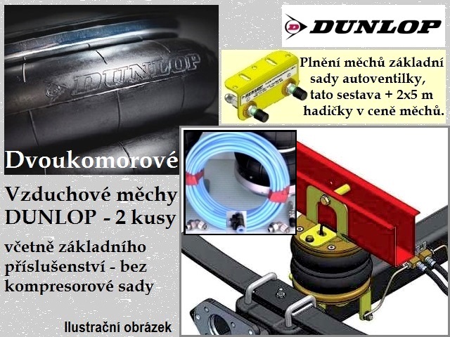 Vzduchové měchy   Nissan Pick Up D22 - 4WD (4x4) - Dunlop