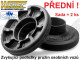 Zvyšující a zvyšovací podložky VW Passat B5.5 - 4WD - přední náprava +20mm - 2000 až 2005 - tlumiče 47mm