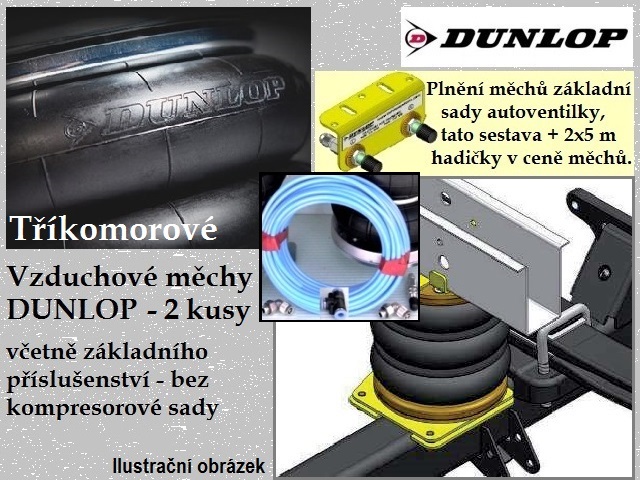 Vzduchové měchy   VW Amarok - Dunlop