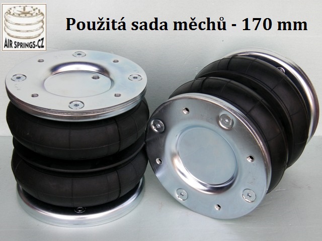 Vzduchové měchy   MAN TGE - zadní náhon - výroba CZ