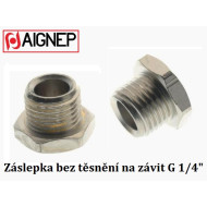 Záslepka, závit 1/4"