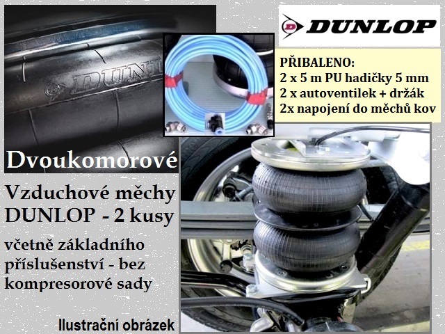Vzduchové měchy   Mercedes Sprinter - až 3,5 tuny - Přední náhon - Dunlop