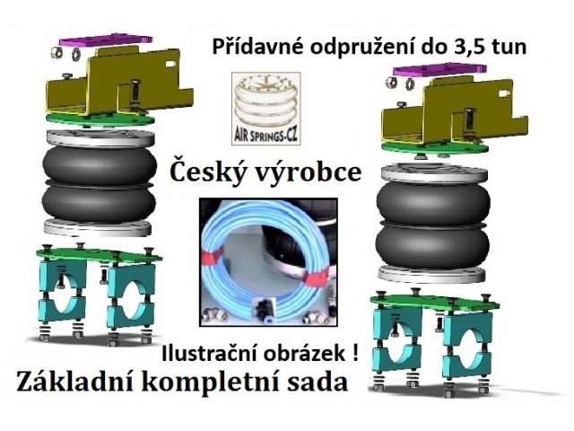 Vzduchové měchy   Mercedes Sprinter 500 - Zadní náhon - výroba CZ