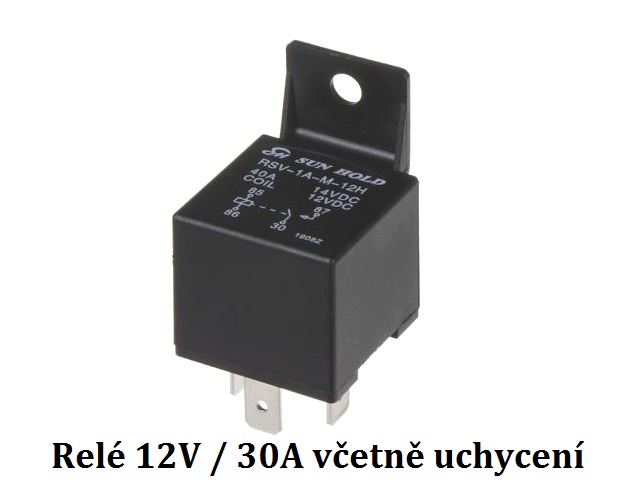 Relé automobilové SLD 12V / max 40A