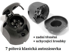 Zásuvka 7 pólů - standard