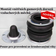 Dodatečná montáž vnitřního dorazu vzduchových měchů systému Dunlop - cena za 1 kus