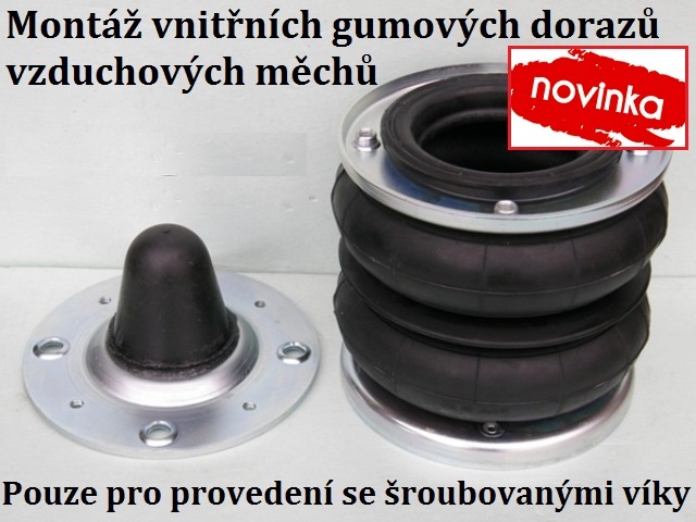 Dodatečná montáž vnitřního dorazu vzduchových měchů systému Dunlop - cena za 1 kus