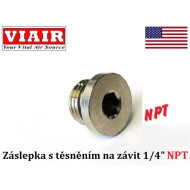 Záslepka, vnější závit 1/4" NPT