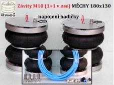 Univerzální sada měchů CZ - 130 mm (2) + rozvod vzduchu