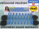 Zátěžové pružiny    Volvo V50 - zadní náprava