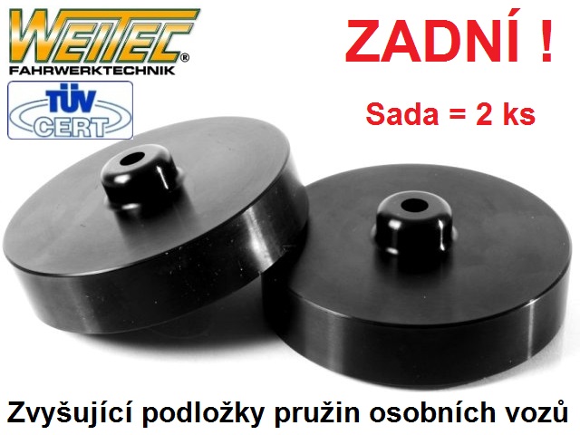 Zvyšující a zvyšovací podložky BMW 3 (E36) - zadní náprava +20mm