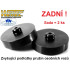Zvyšující a zvyšovací podložky Audi A4, A4 Avant, S4 (B6, 8E)) - zadní náprava +25mm