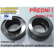 Zvyšující podložky   Mercedes B ( 245) - přední náprava +20mm