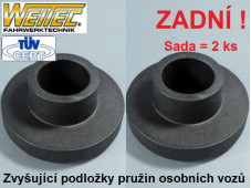 Zvyšující podložky   BMW 4 (F33, 34) - zadní náprava +20mm