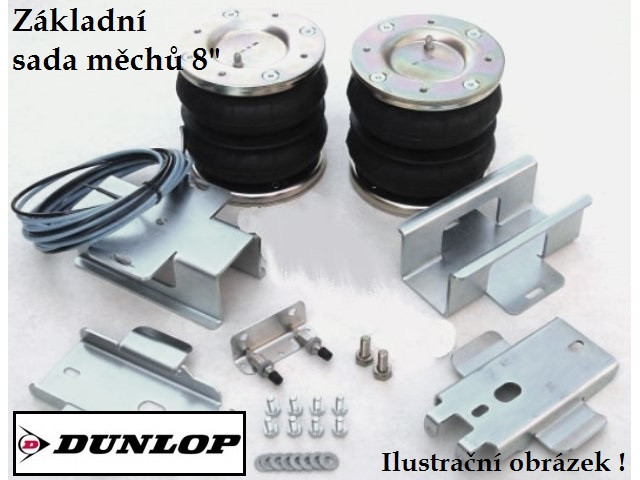 Vzduchové měchy   VW Crafter 4x4 - 4 až 5 tun - Dunlop